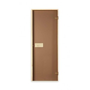 HARVIA CLASSIC saunové dvere 690 x 1890 mm, bronzové, osika