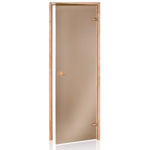 SCAN saunové dvere bronzové 790x1890 mm /8x19/