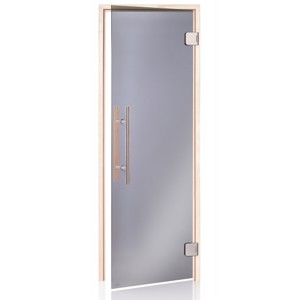 SCAN Premium saunové dvere šedé 790x1990mm /8x20/