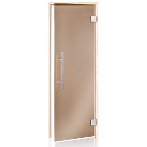 SCAN Premium saunové dvere bronz 690x1990mm /7x20/