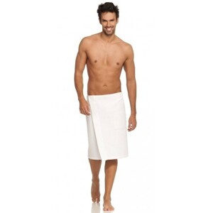 NordicSPA 80x150cm - pánsky vaflový kilt BIELY