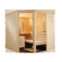 Sentiotec kombinovaná sauna ALASKA CORNER INFRA