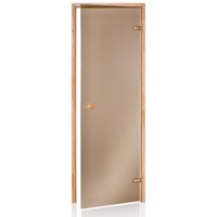 SCAN saunové dvere bronzové 790x1990 mm /8x20/