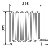 Harvia náhradná špirála 3000 W