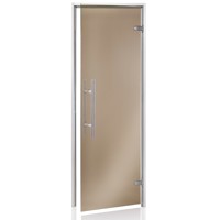 PREMIUM dvere do parnej sauny bronz 785x1995 mm ...
