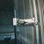 Harvia dvere do parnej sauny ALU HARVIA 8x19, šedé, 790x1890 mm, šedý rám